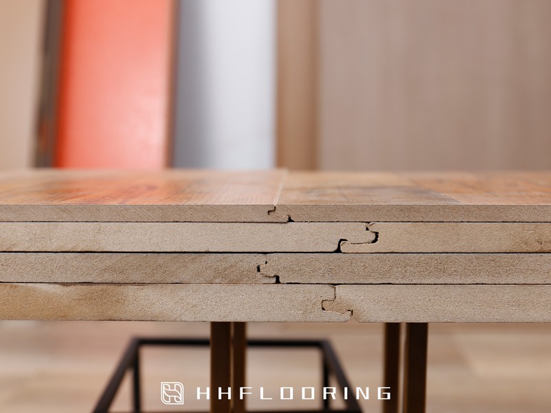 Reinforced flooring cross section Reinforced flooring cross section